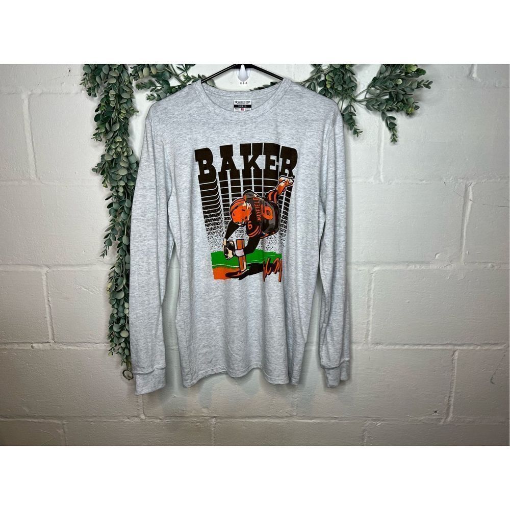 Baker mayfield long sleeve t shirt